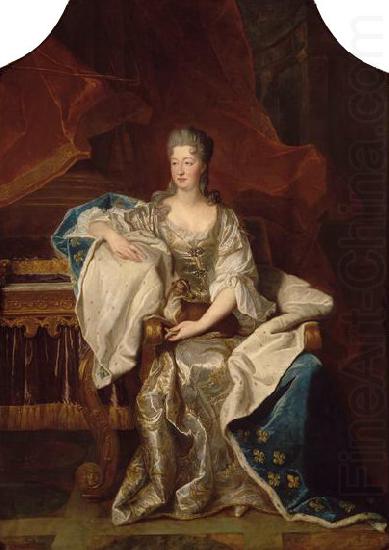 Hyacinthe Rigaud Portrait of Marie Anne de Bourbon china oil painting image